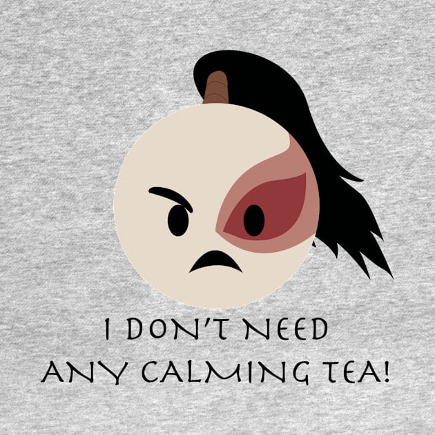 Angry Zuko emoji 1 "I don't need any calming tea!" by Prince_Tumi_1